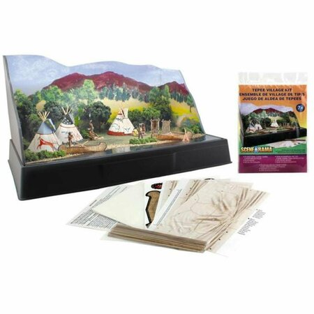 WOODLAND SCENICS Tepee Village Kit WOO4133